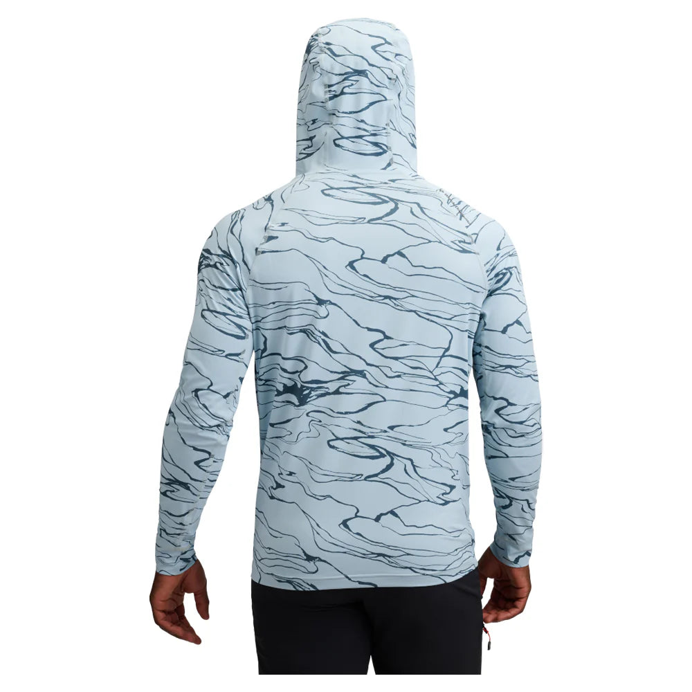 Black Diamond Alpenglow Hoody (Men's) - Relief/Fog Blue/Midnight Blue