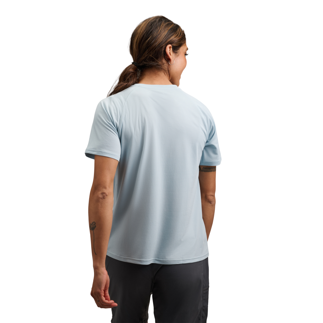 Black Diamond Lightwire Short Sleeve Tee (Women's) - Fog Blue