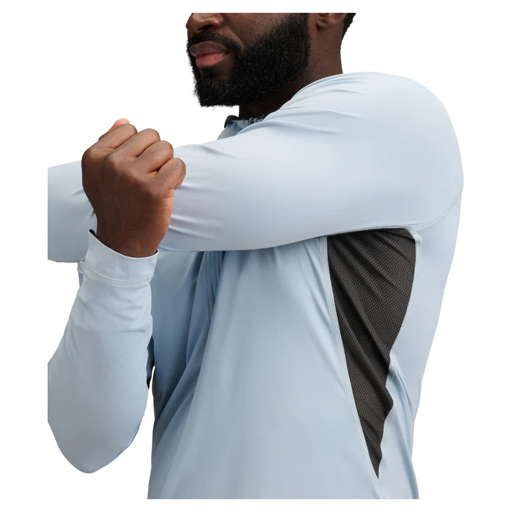 Black Diamond Alpenglow Pro Hoody (Men's) - Fog Blue