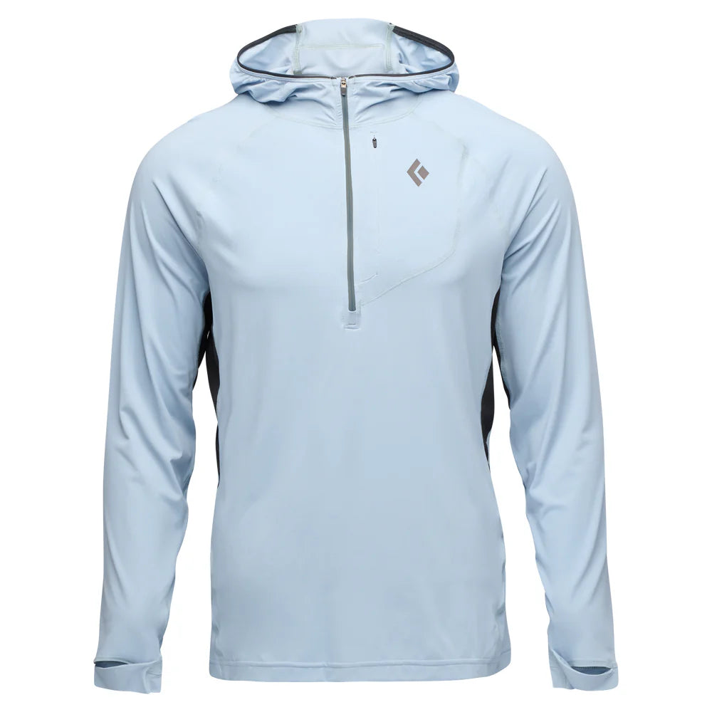 Black Diamond Alpenglow Pro Hoody (Men's) - Fog Blue