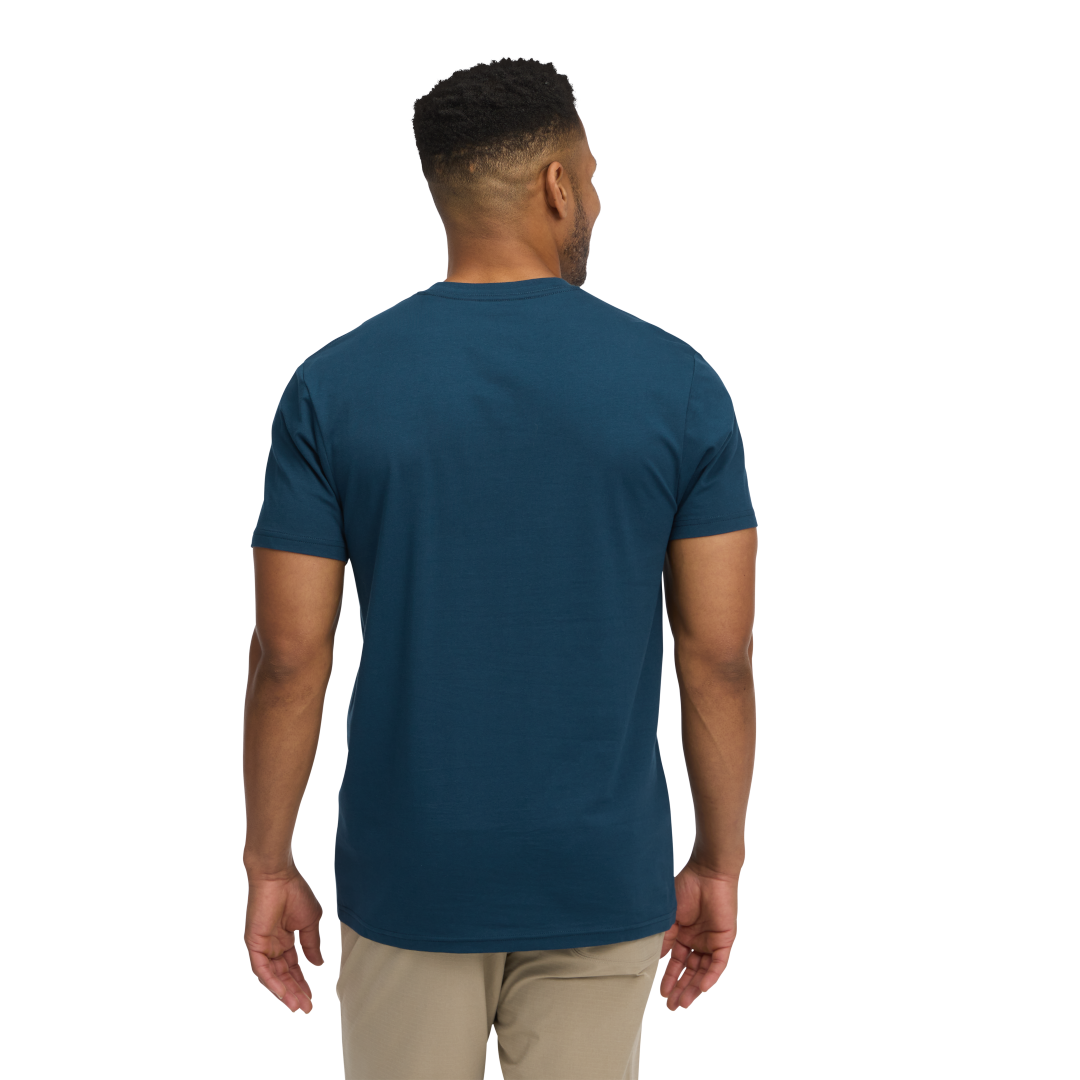 Black Diamond Engineered Diamond Short Sleeve Tee (Men's) - Indigo