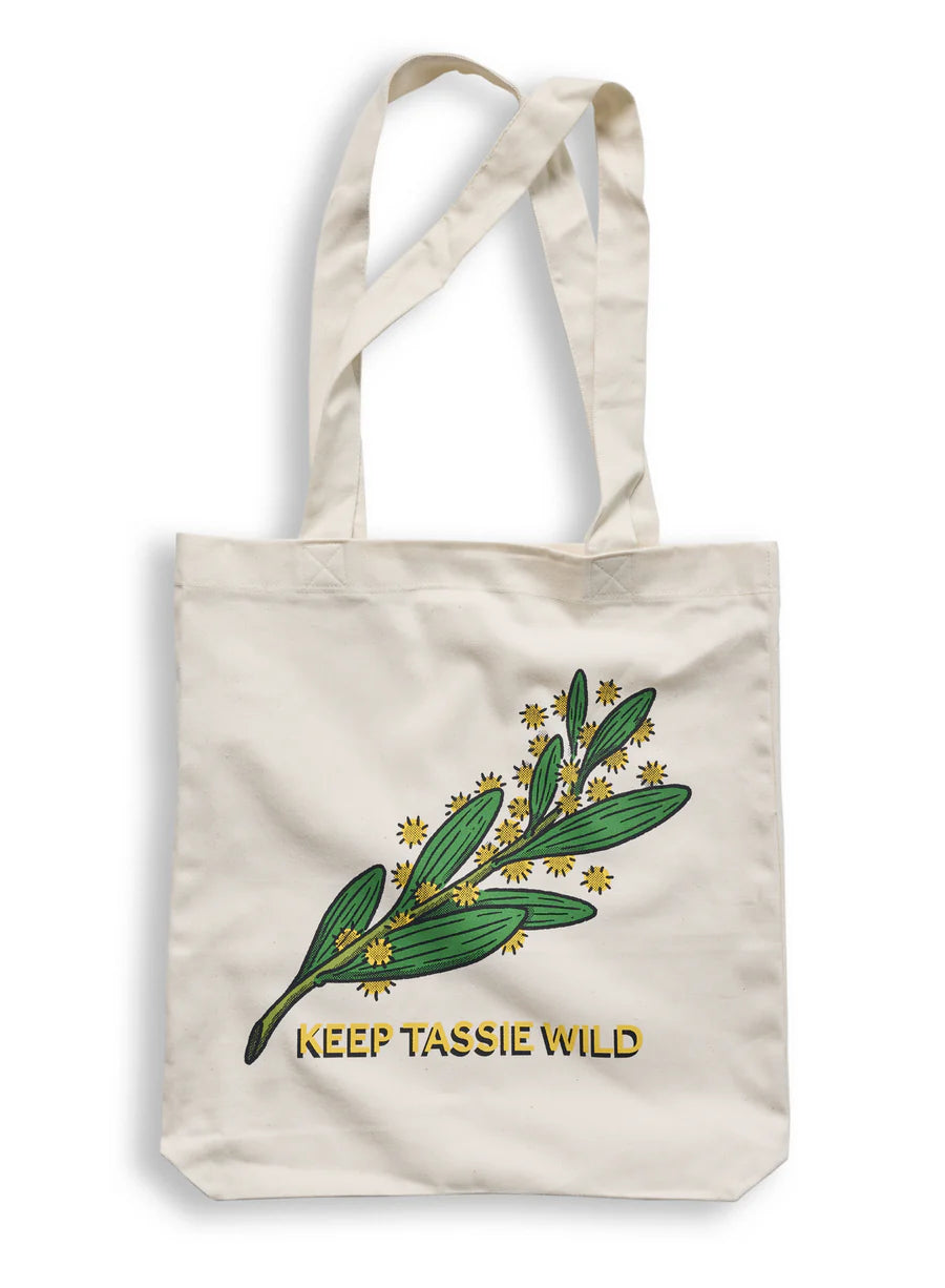 Keep Tassie Wild Recycled Blackwood Tote Keep Tassie Wild