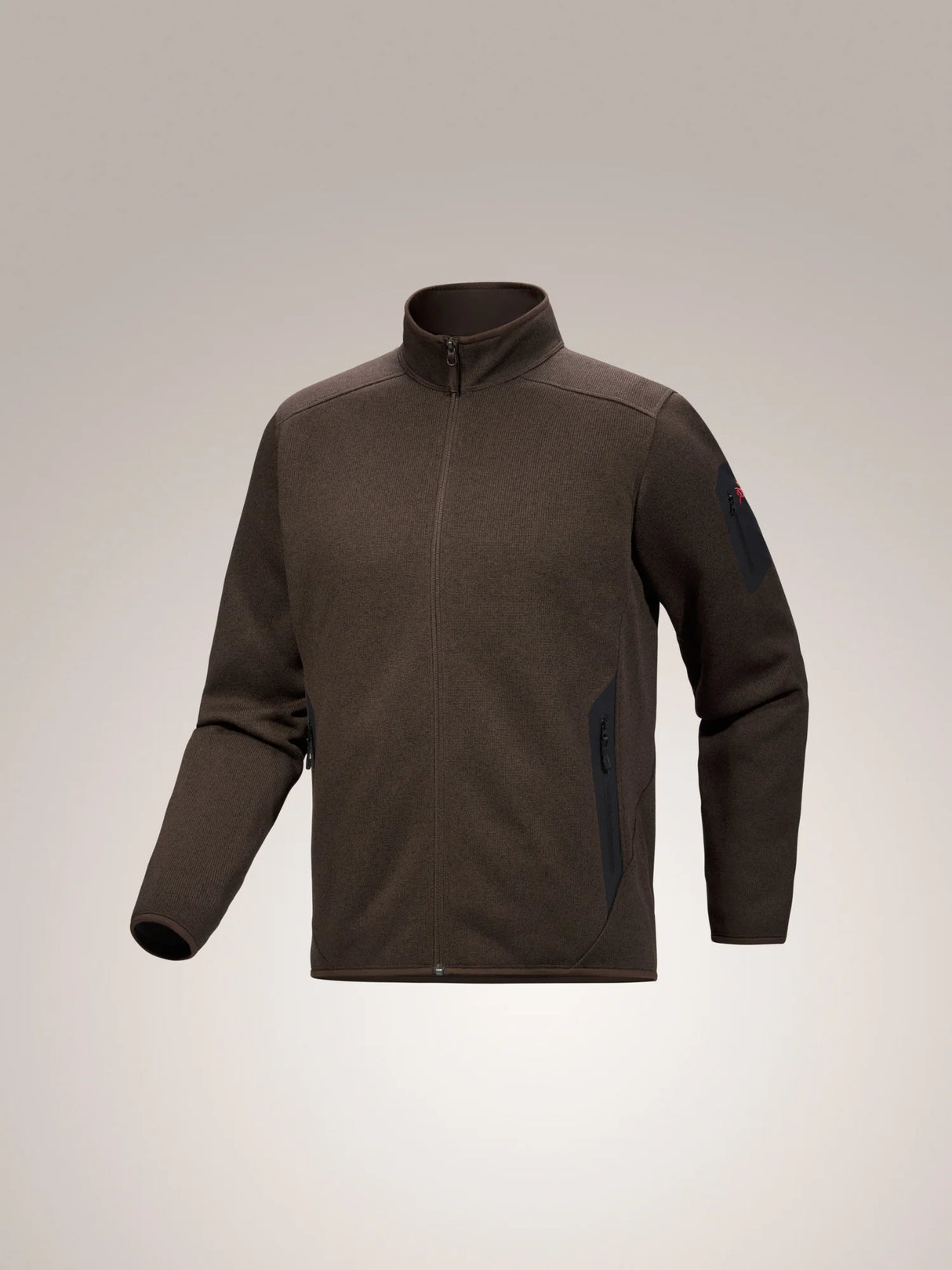Arc'teryx Covert Cardigan (Men's) - Carob Heather/Black