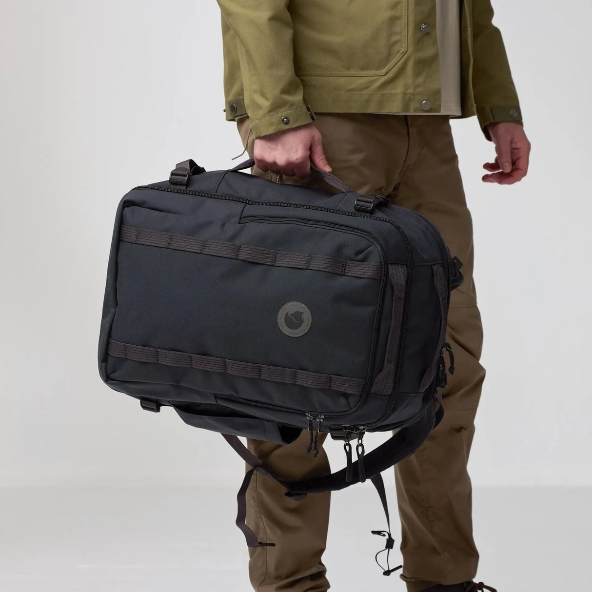 Fjallraven Färden Carry-On Pack - Coal Black - Find Your Feet Australia Hobart Launceston Tasmania