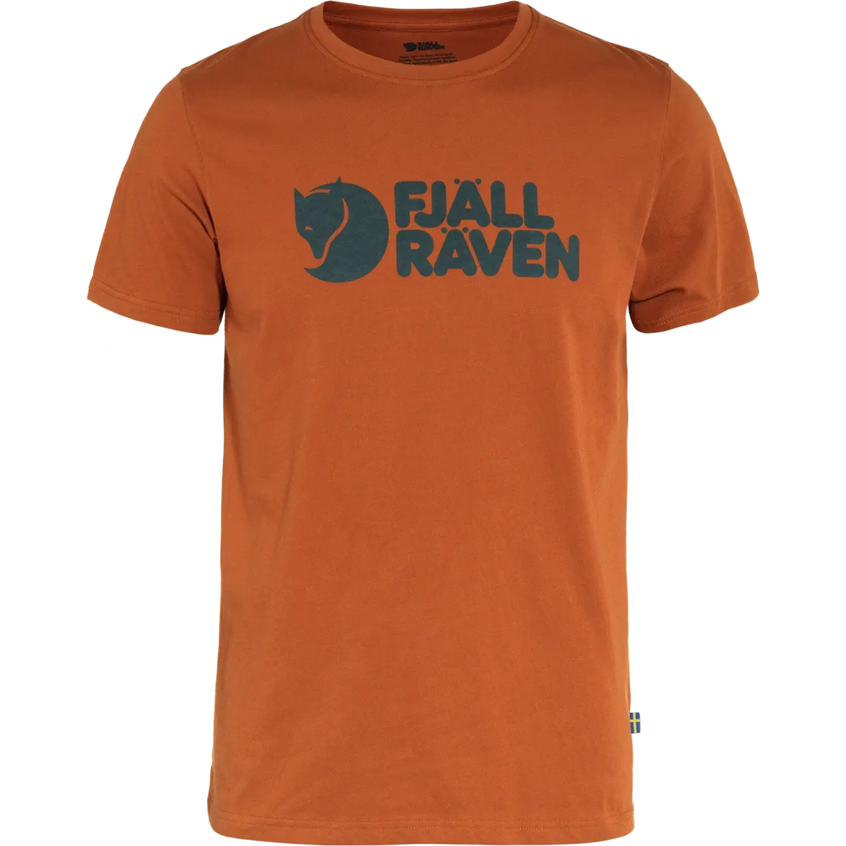 Fjällräven Logo T-Shirt (Men's) - Fjallraven - Terracotta Brown - Orange