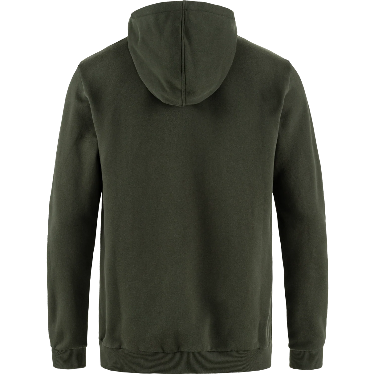 Fjällräven Logo Hoodie (Men's) - Deep Forest