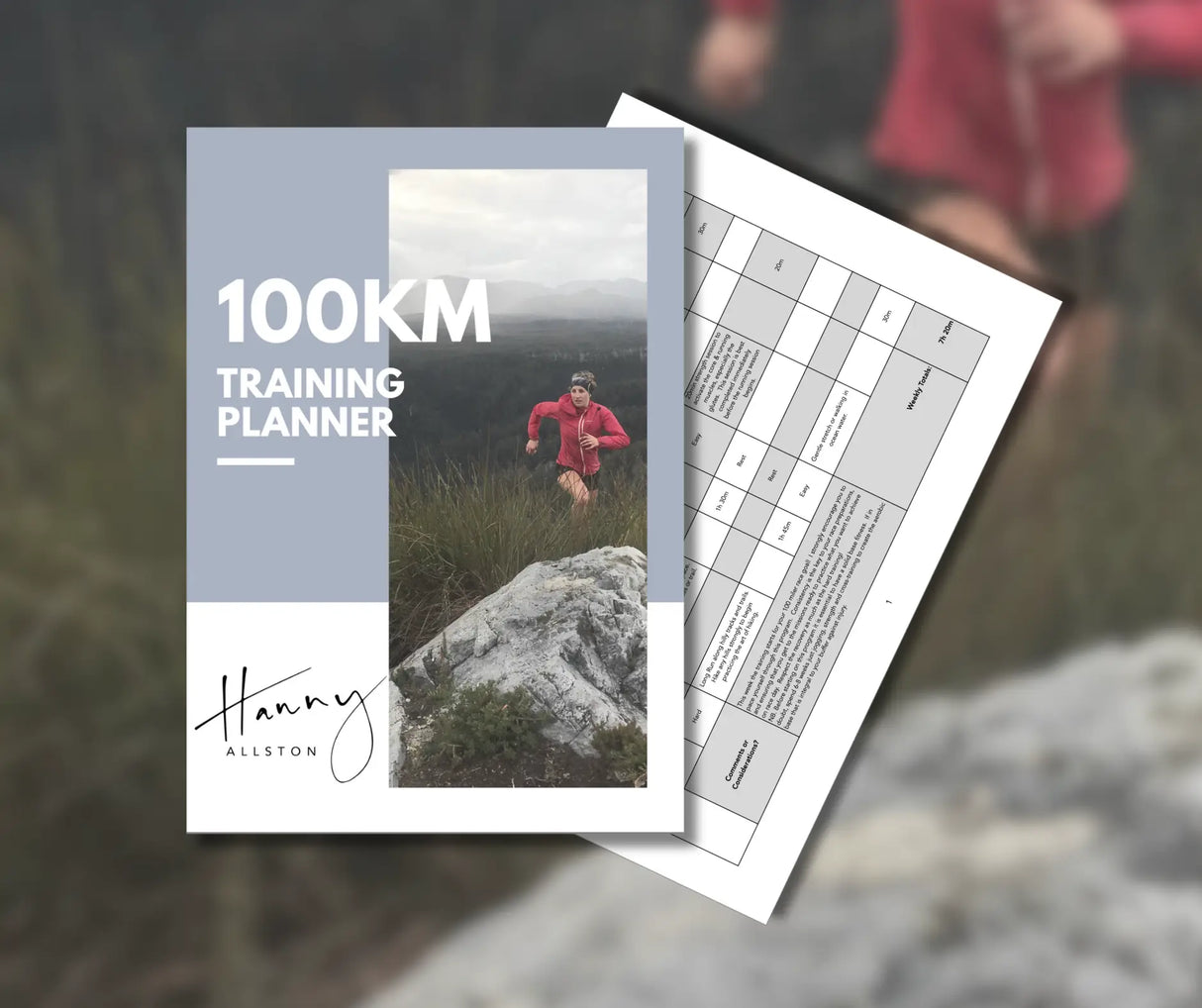 Hanny Allston: 100km Training Plan Hanny Allston
