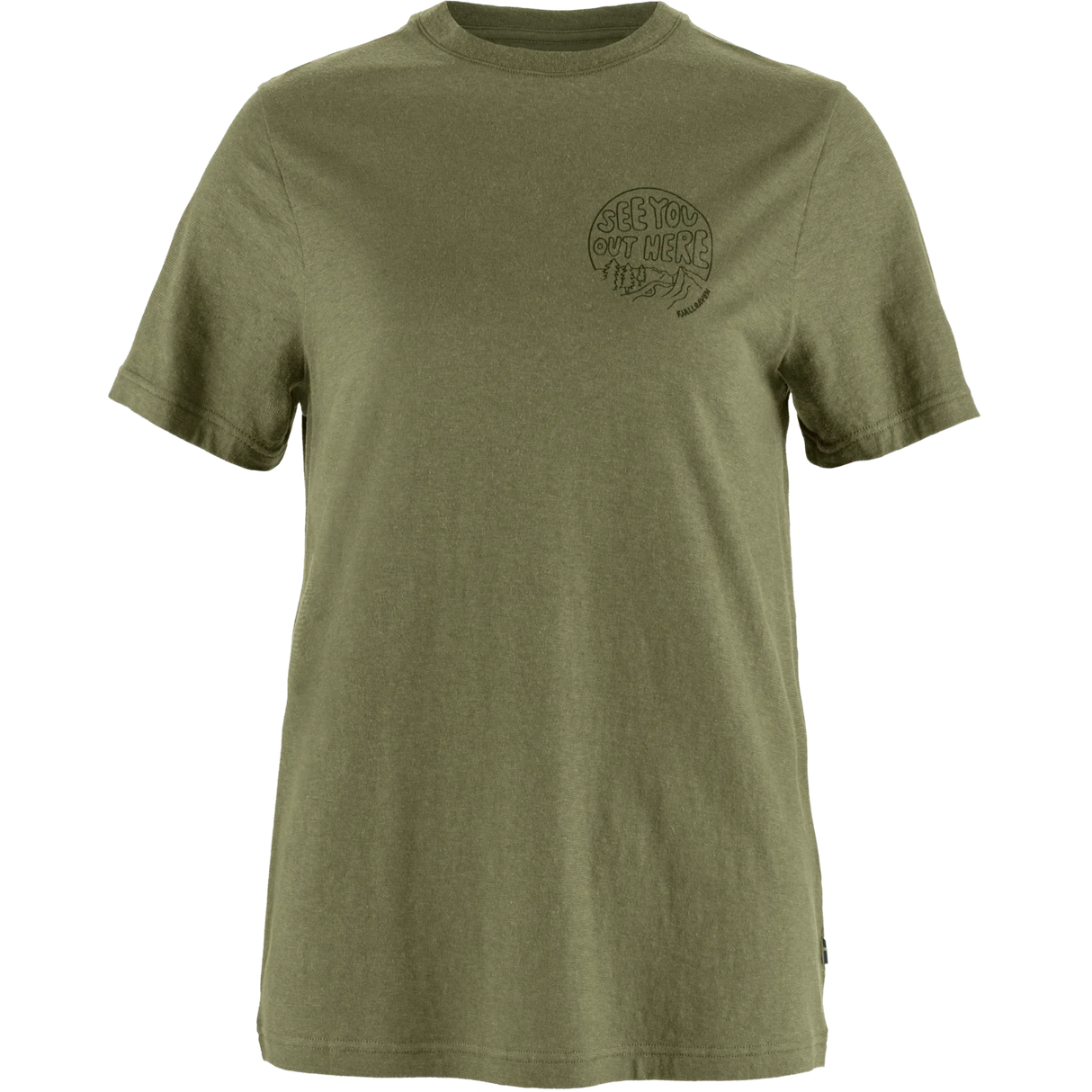 Fjällräven Hemp Blend Out Here T-Shirt (Women's) - Green