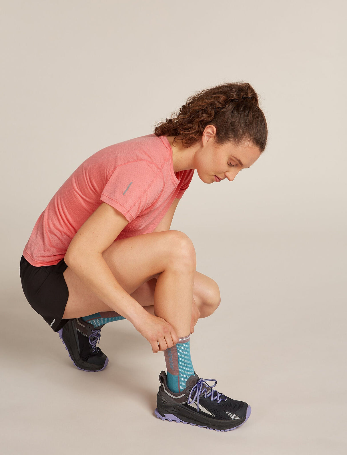 Icebreaker Merino Run+ Ultralight Crew Socks (Women's) Icebreaker