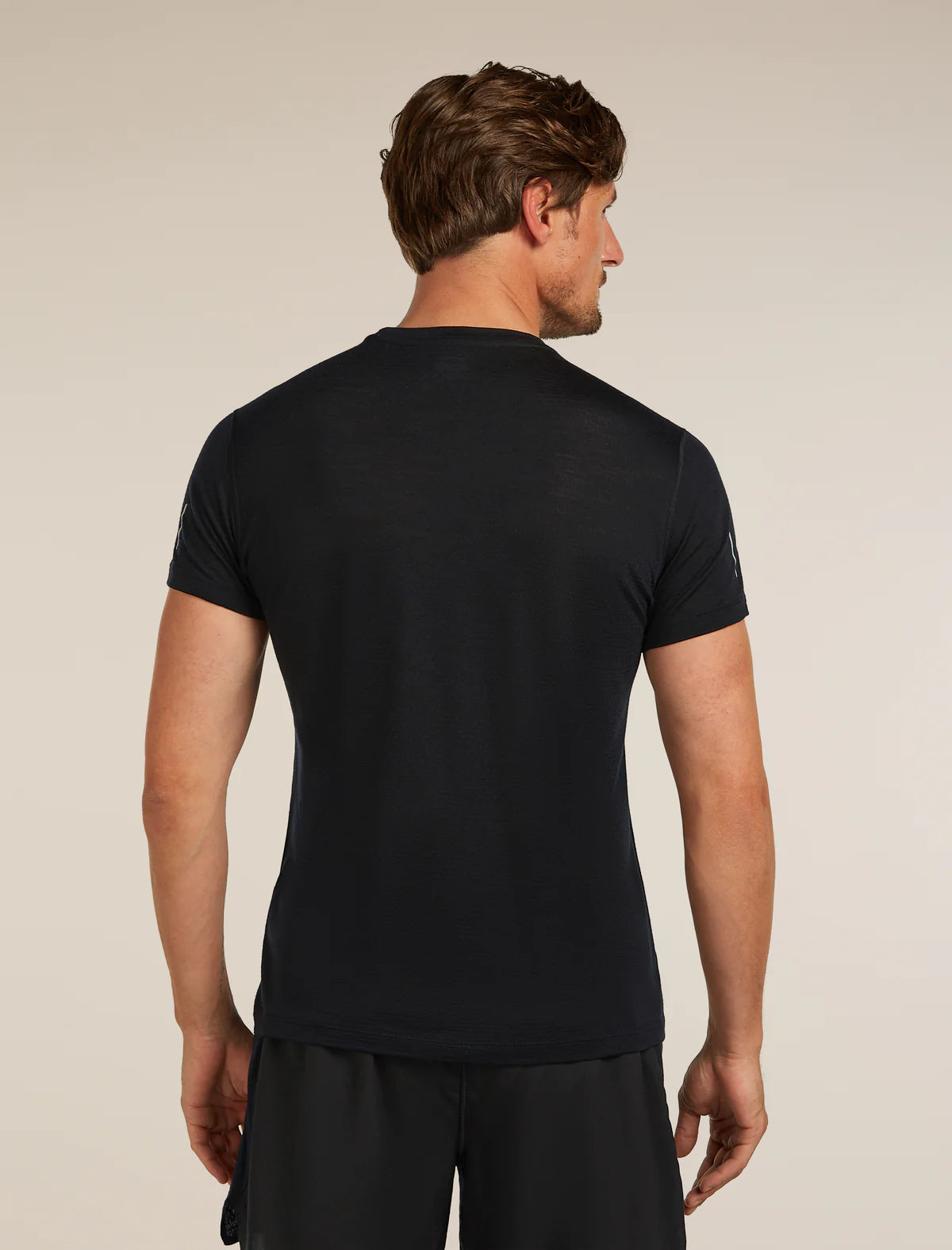 Icebreaker Merino Blend 125 Cool-Lite Speed Short Sleeve T-Shirt (Men's) - Black