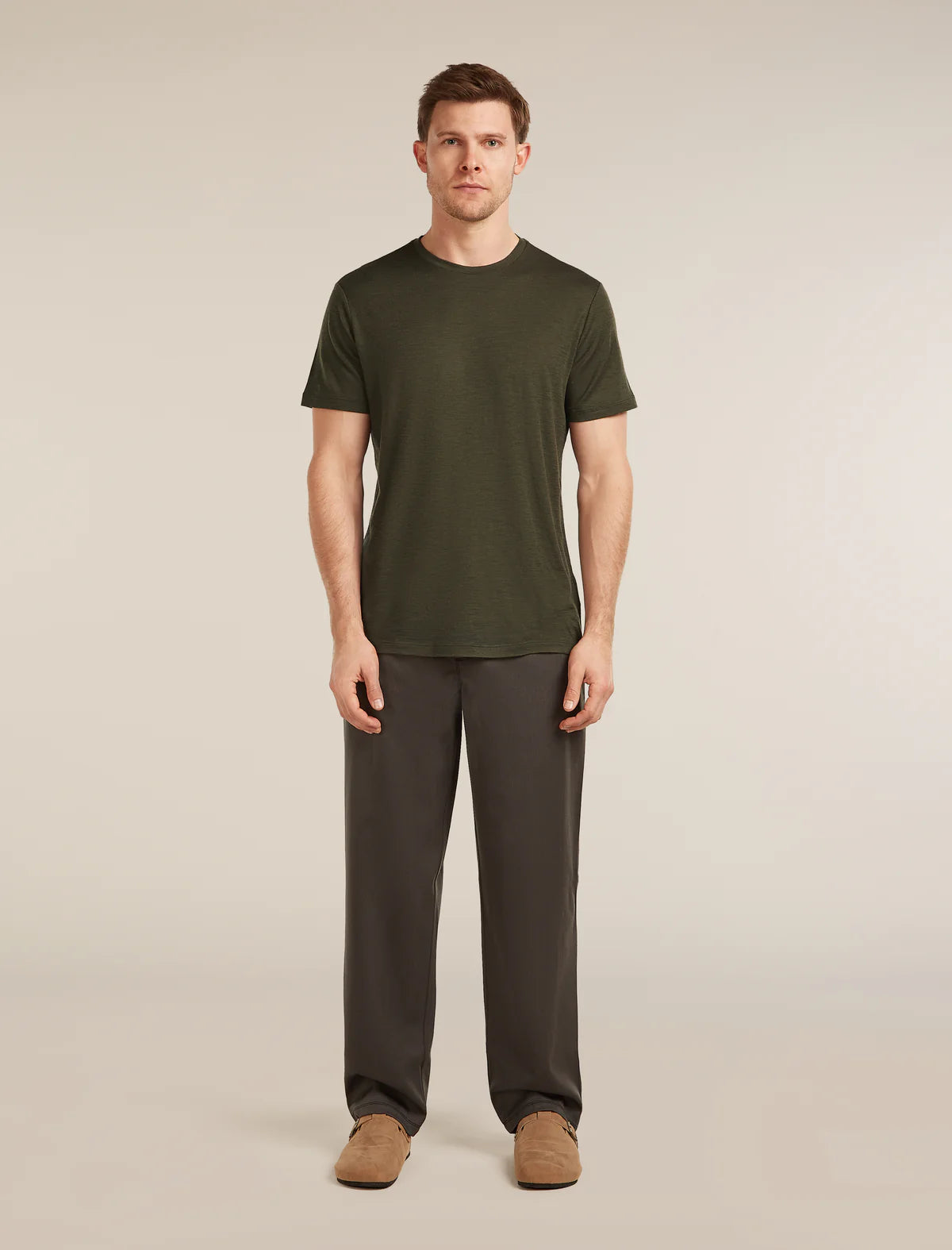 Icebreaker Merino 150 Tech Lite Short Sleeve T-Shirt (Men's) - Dark Loden