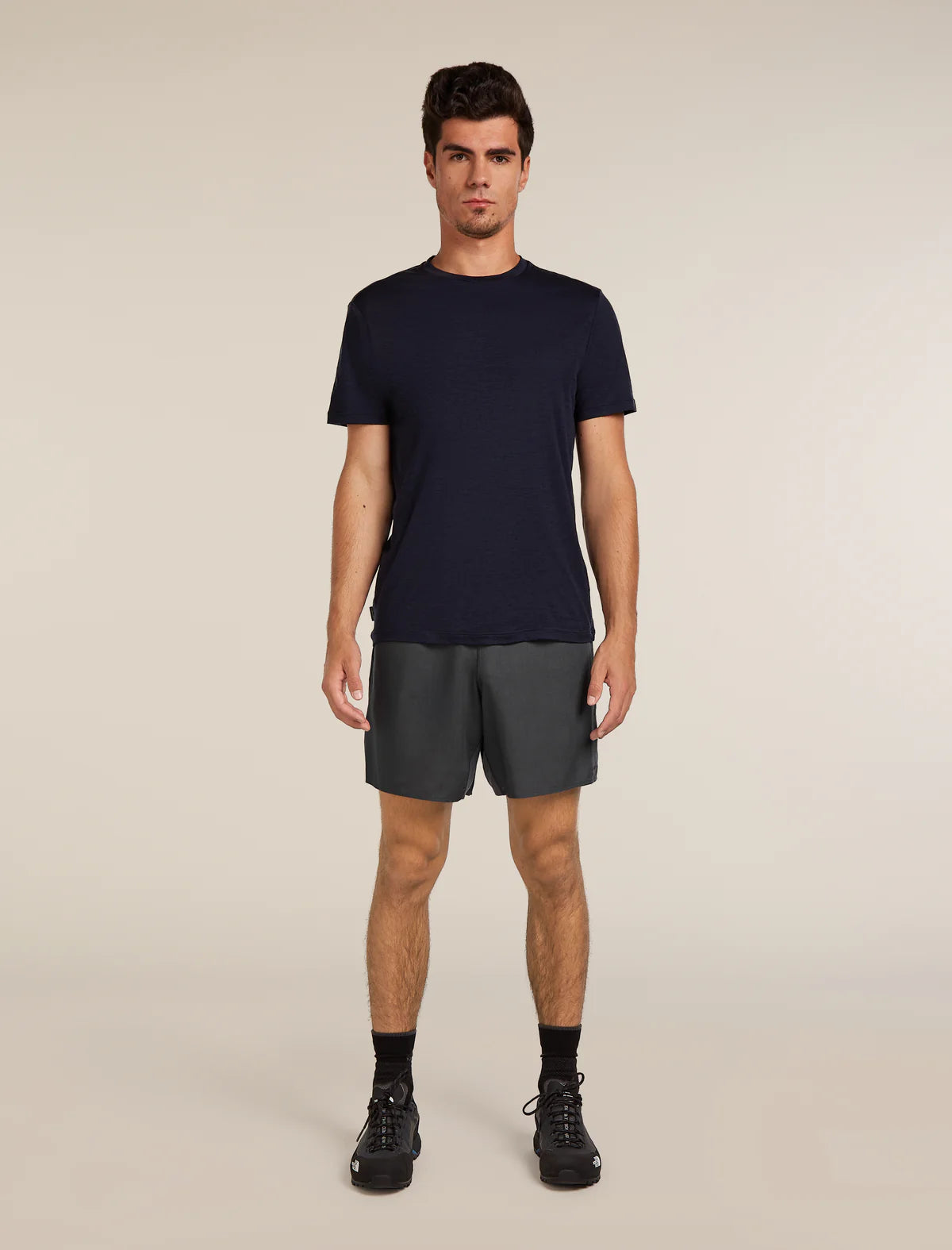 Icebreaker Merino 150 Tech Lite Short Sleeve T-Shirt (Men's) - Midnight Navy