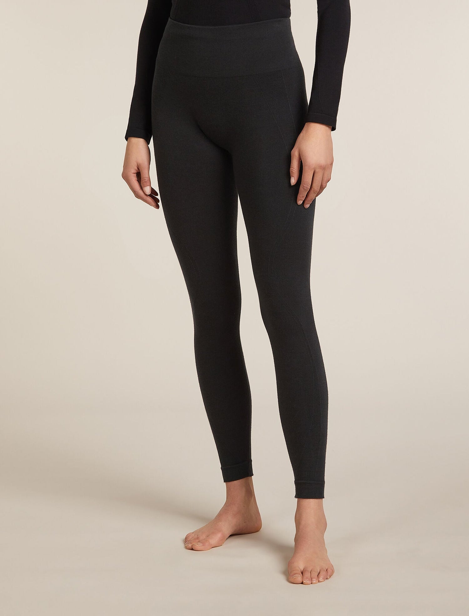Icebreaker Merino Blend 260 ZoneKnit™ Seamless 25" Tights (Women's) Icebreaker