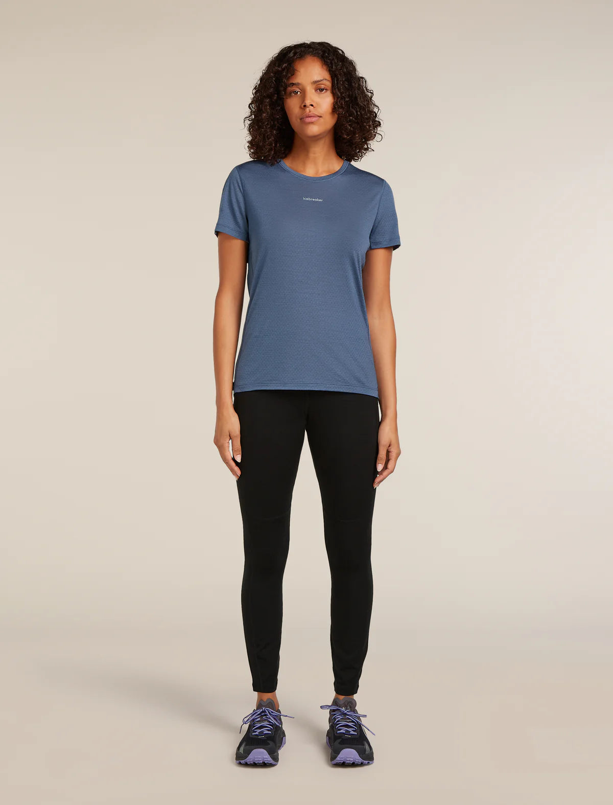 Icebreaker Merino Blend 125 Cool-Lite Speed Short Sleeve T-Shirt (Women's) - Dawn