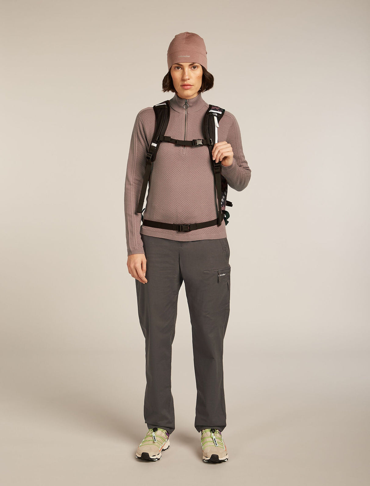 Icebreaker Merino Anniversary Original Long Sleeve Half Zip Top (Women's) Icebreaker