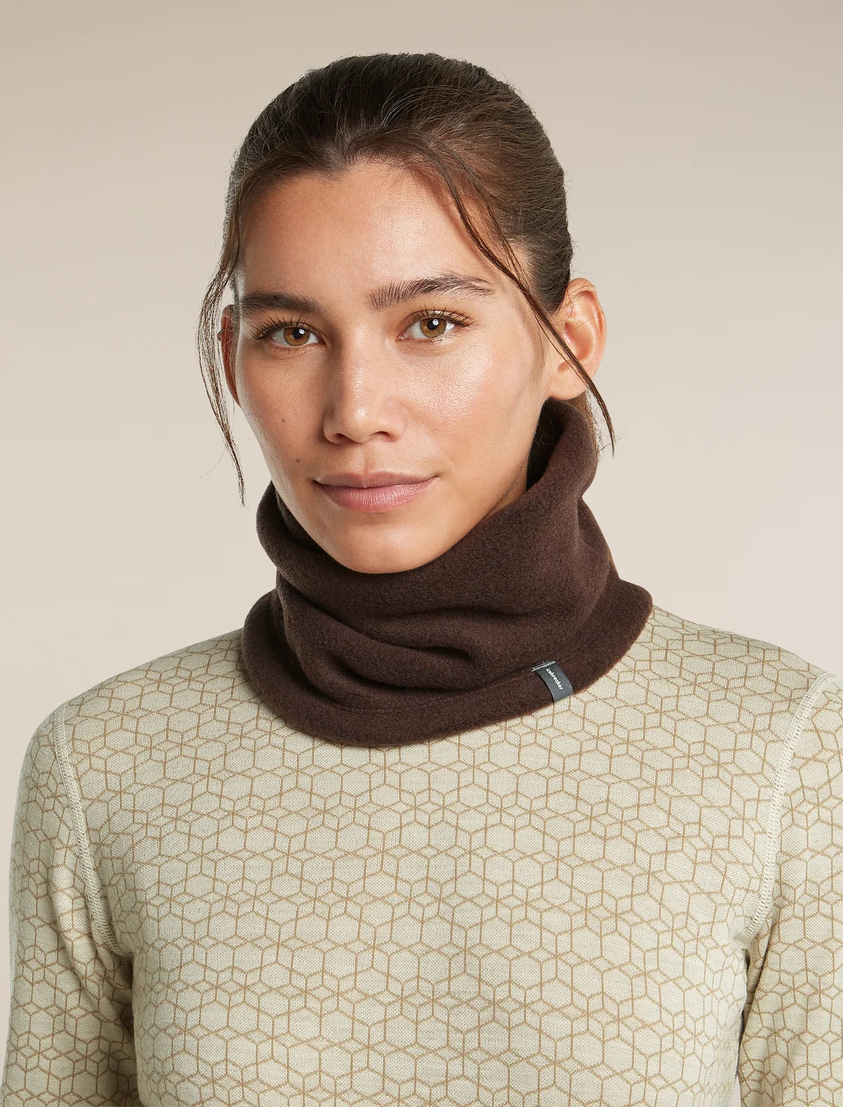 - Icebreaker Merino Blend 800 RealFleece Classic Pile Chute (Unisex) - Bittersweet