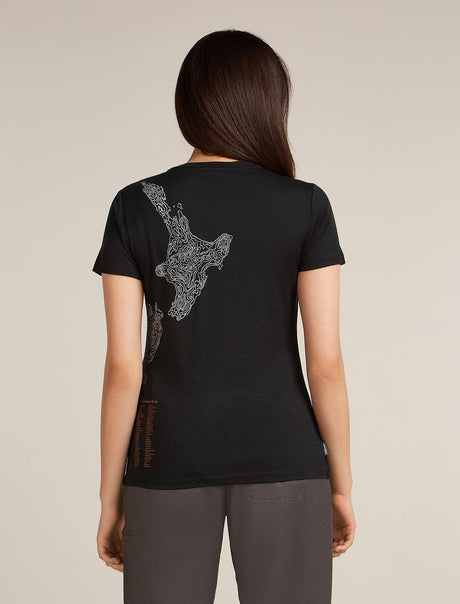 Icebreaker Merino 150 Tech Lite Short Sleeve Scoop Tee 30th Anniversary(Women's) Icebreaker