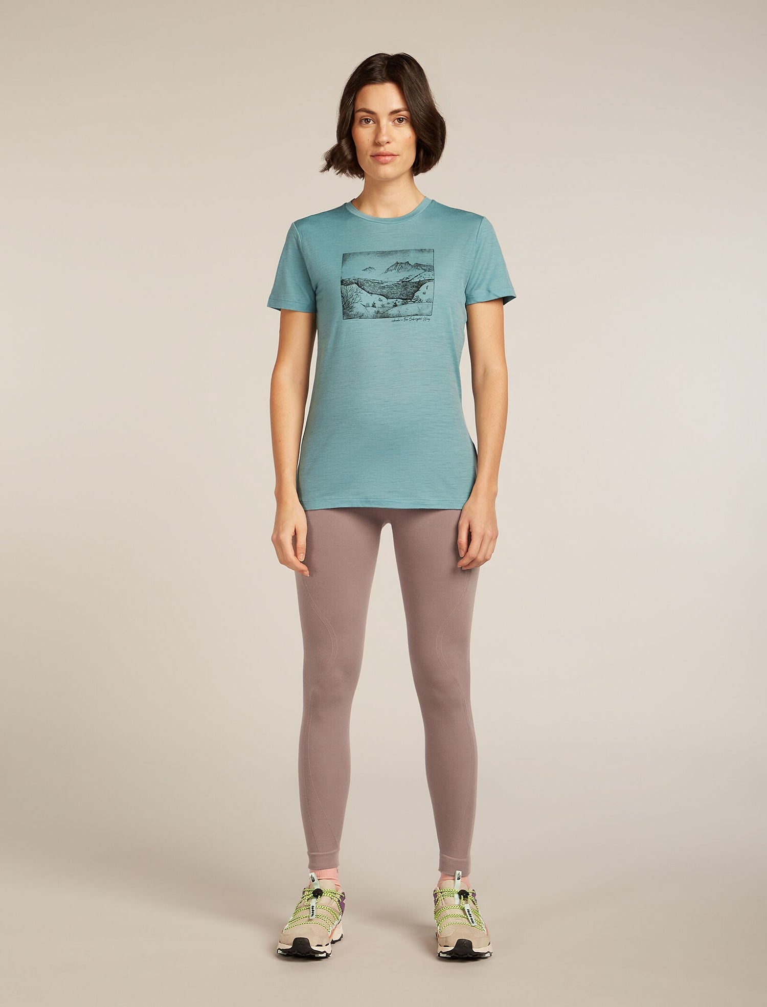 Icebreaker Merino 150 Tech Lite Short Sleeve T-Shirt (Women's) Icebreaker