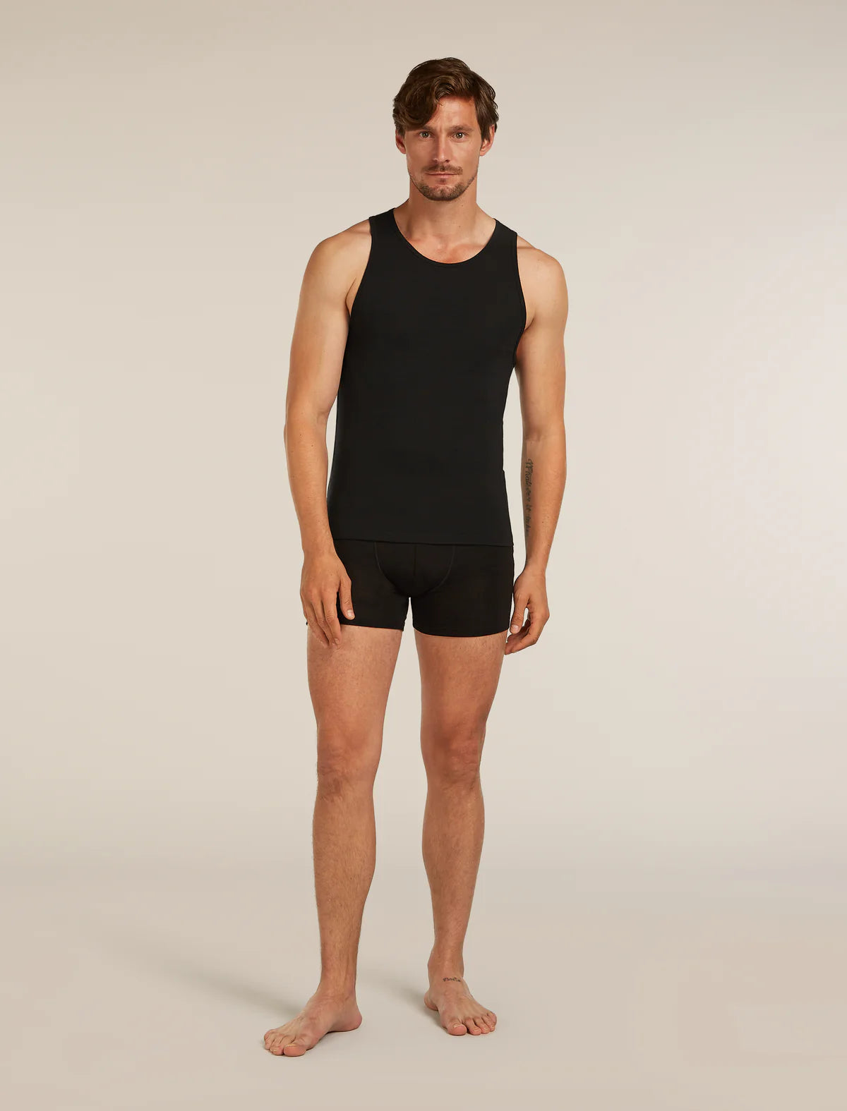 Icebreaker Merino 150 Anatomica Tank (Men's) - Black