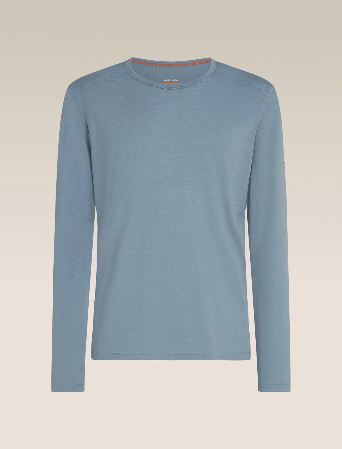 Icebreaker Merino 200 Oasis Long Sleeve Crew Thermal Top (Men's) - Flint Blue