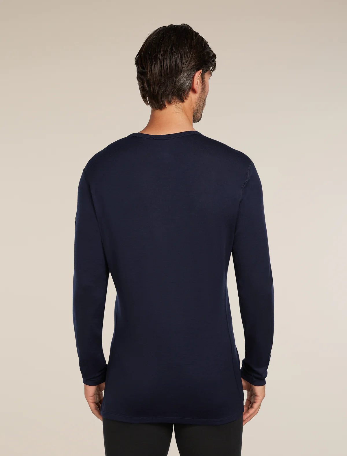 Icebreaker Merino 260 Tech Long Sleeve Crew Neck (Men's) - Midnight Navy - Icebreaker Merino 260 Oasis Long Sleeve Crew Thermal Top (Men's)