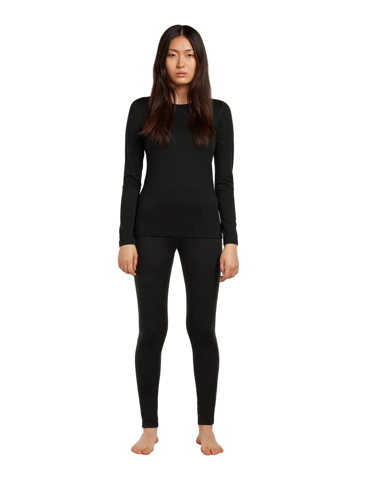 Icebreaker Merino 200 Oasis Leggings (Women's) - Black