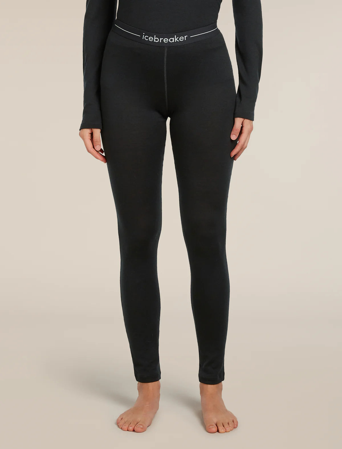 Icebreaker Merino 260 Tech Leggings (Women's) - Black