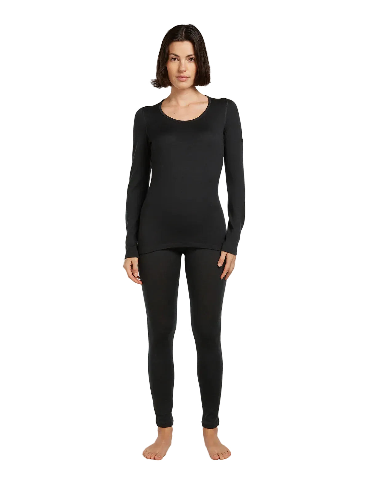 Icebreaker Merino 260 Tech Leggings (Women's) - Black