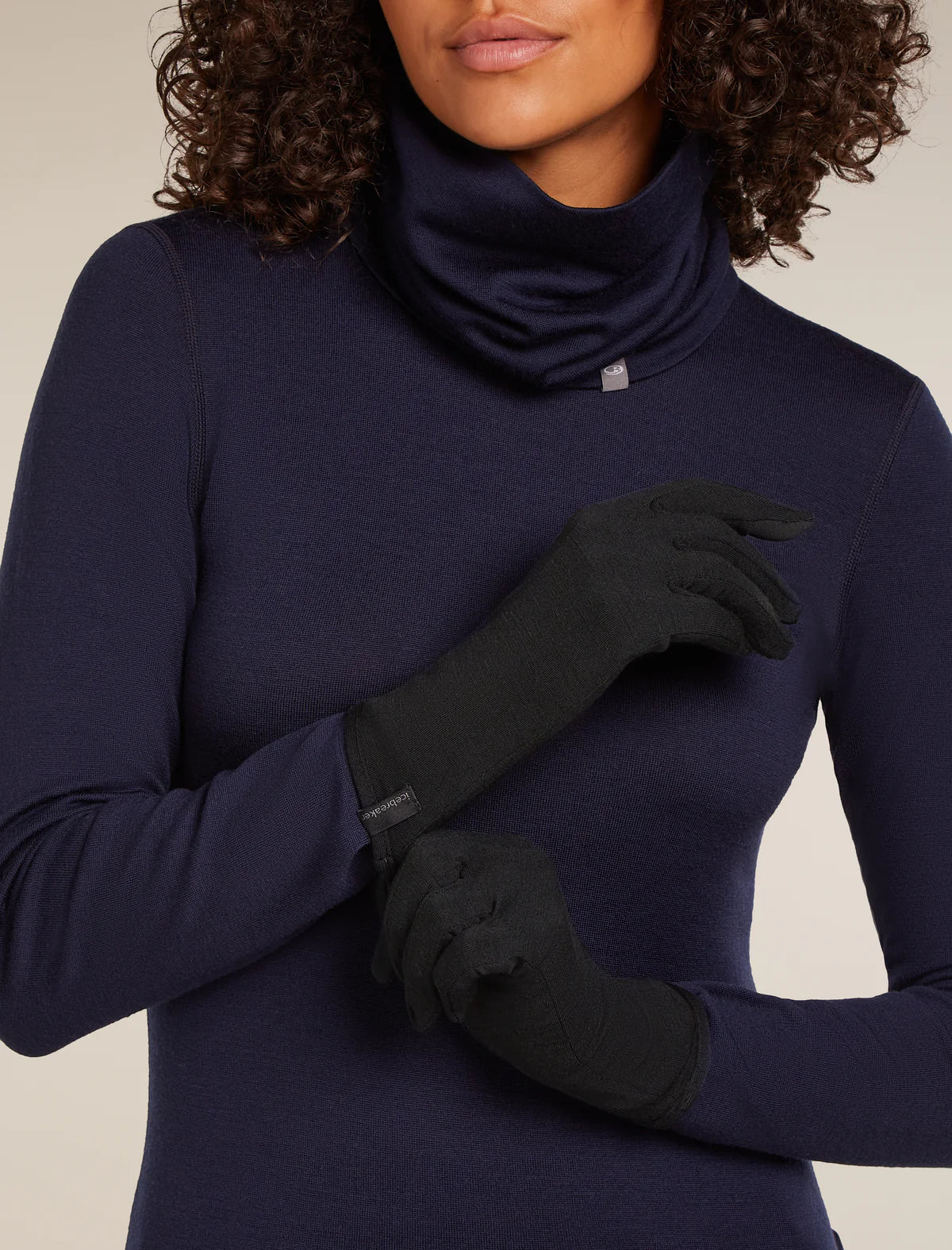 Icebreaker 260 Tech Glove Liners (Unisex) - Black