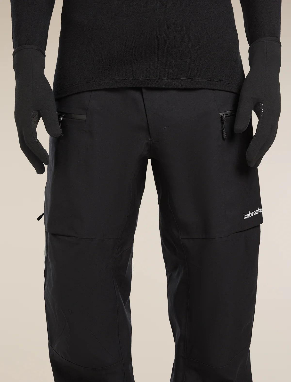 Icebreaker Merino 260 Quantum Gloves (Unisex) - Black