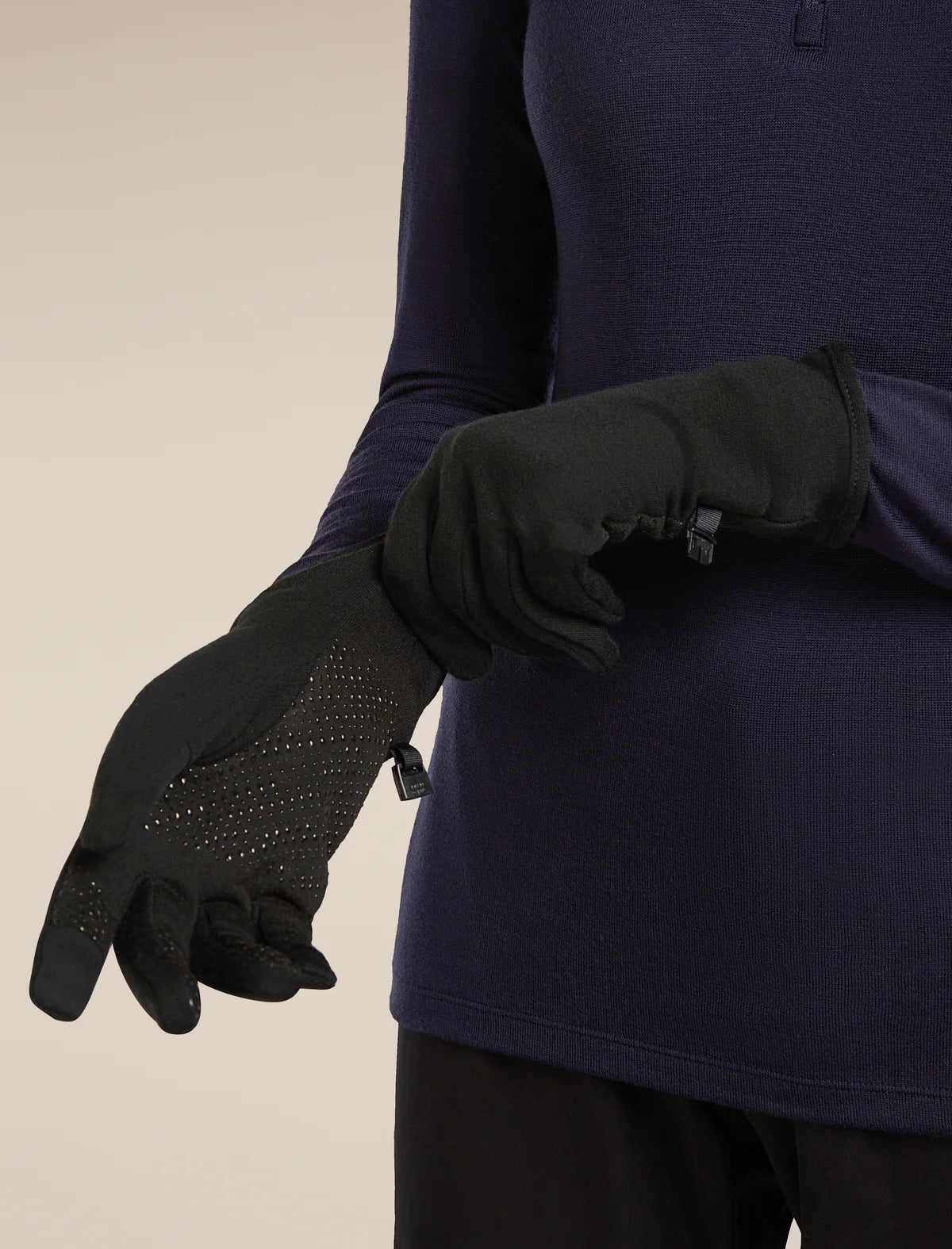 Icebreaker Merino 260 Quantum Gloves (Unisex) - Black