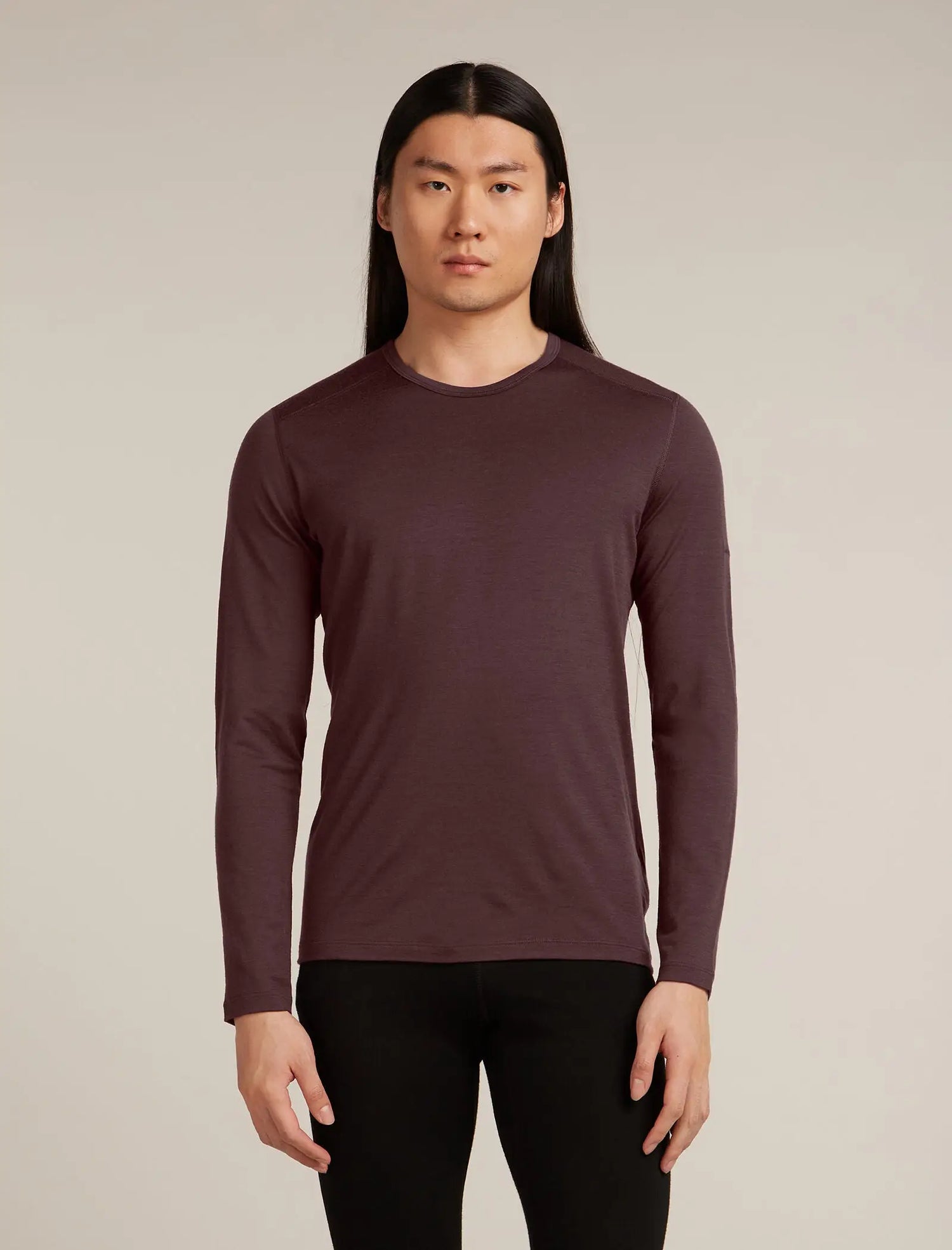 Icebreaker Merino 200 Oasis Long Sleeve Crew Neck Thermal Top (Men's) Icebreaker