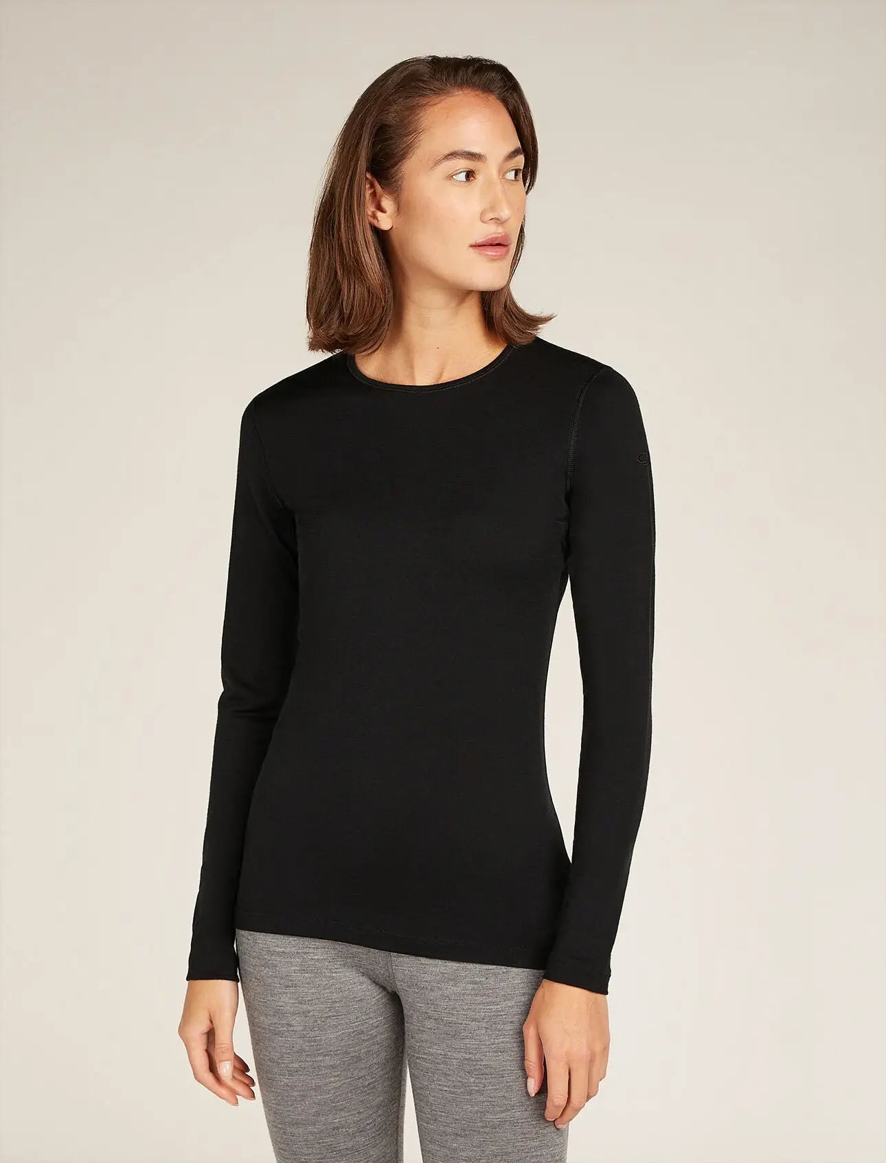 Icebreaker Merino 200 Oasis Long Sleeve Crewe Thermal Top (Women's) Icebreaker