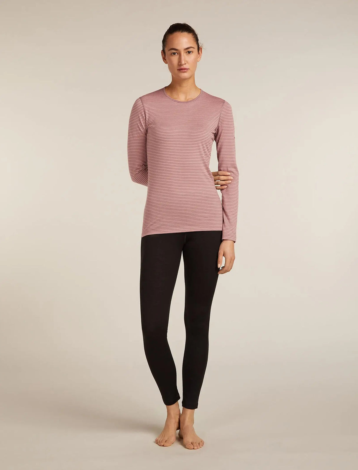 Icebreaker Merino 200 Oasis Long Sleeve Crewe Thermal Top (Women's) Icebreaker