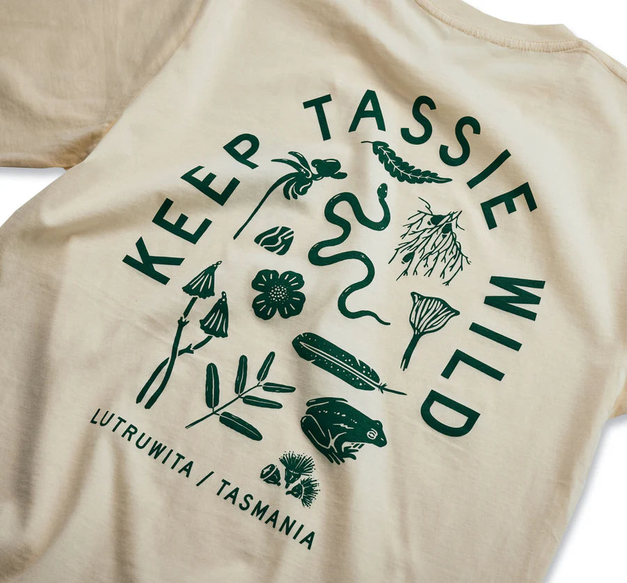 Keep Tassie Wild Land Tee (Men's) Keep Tassie Wild