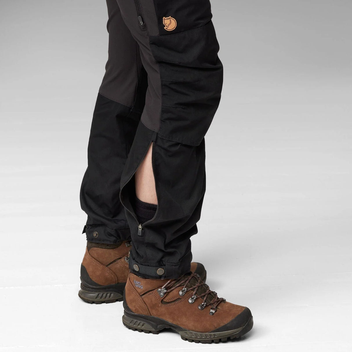 Fjällräven Keb Trousers Curved (Women's) - Black