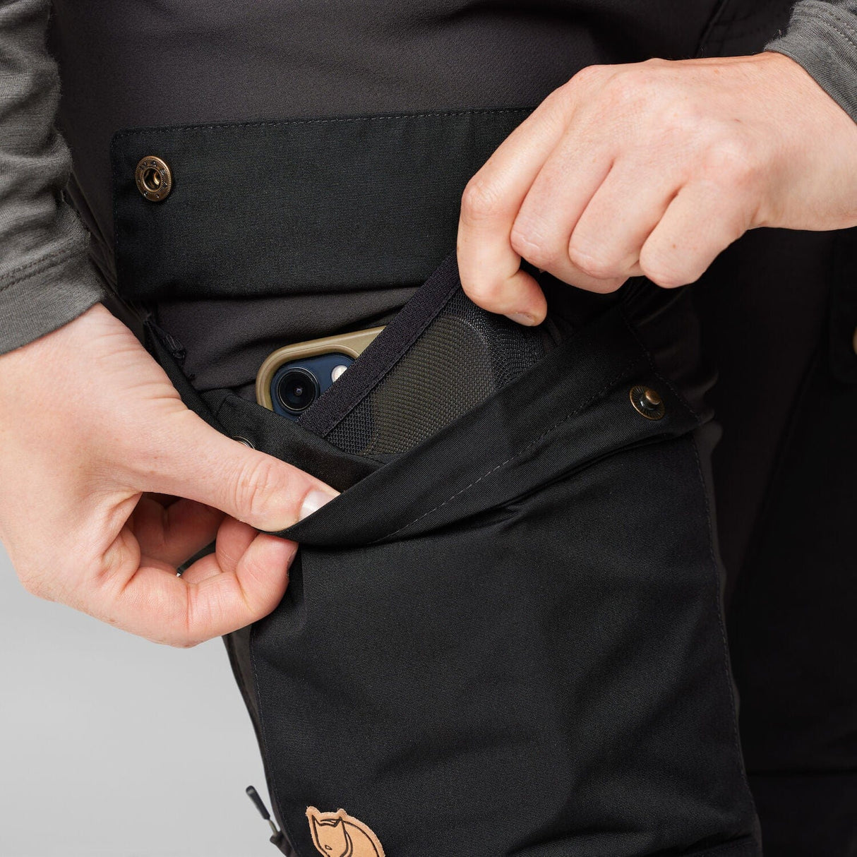 Fjällräven Keb Trousers Curved (Women's) - Black