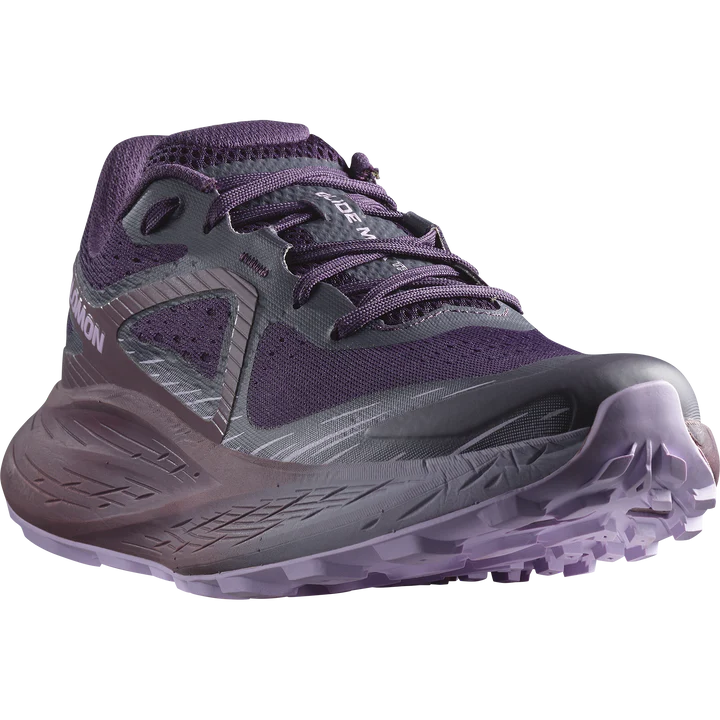 Salomon Glide Max TR Shoes Women s Nightshade Moonscape Orchid Bloom 5.0 UK 38.0 EUR 6.5 US W 23.5 CM