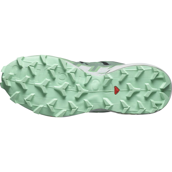 Salomon Speedcross 6 Shoes (Women's) Black / Laurel Wreath / Green Ash Salomon