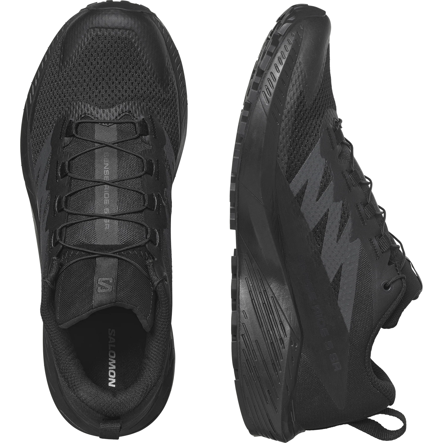 Salomon Sense Ride 5 SR (Unisex) - Black/Black/Phantasm Salomon