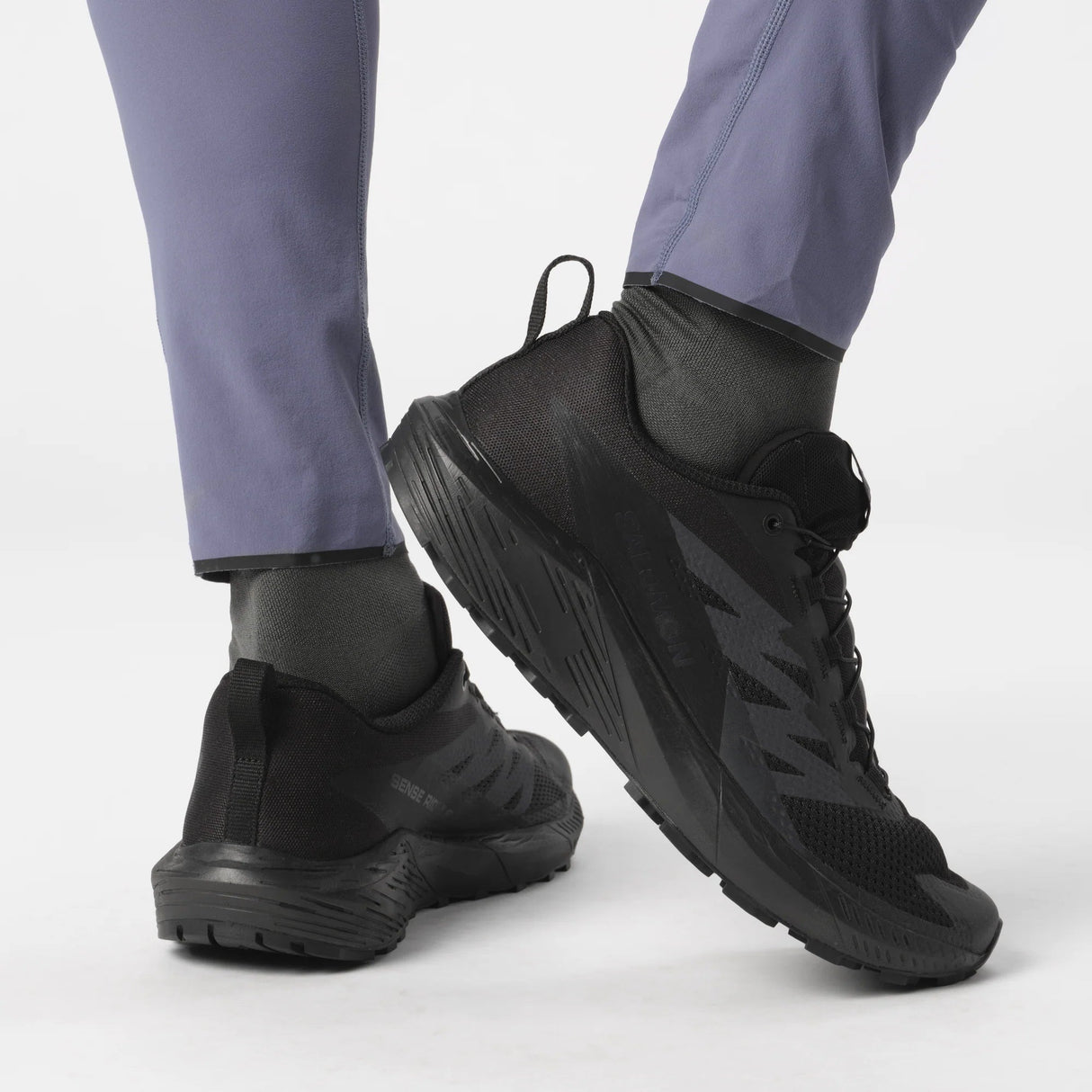 Salomon Sense Ride 5 SR (Unisex) - Black/Black/Phantasm Salomon