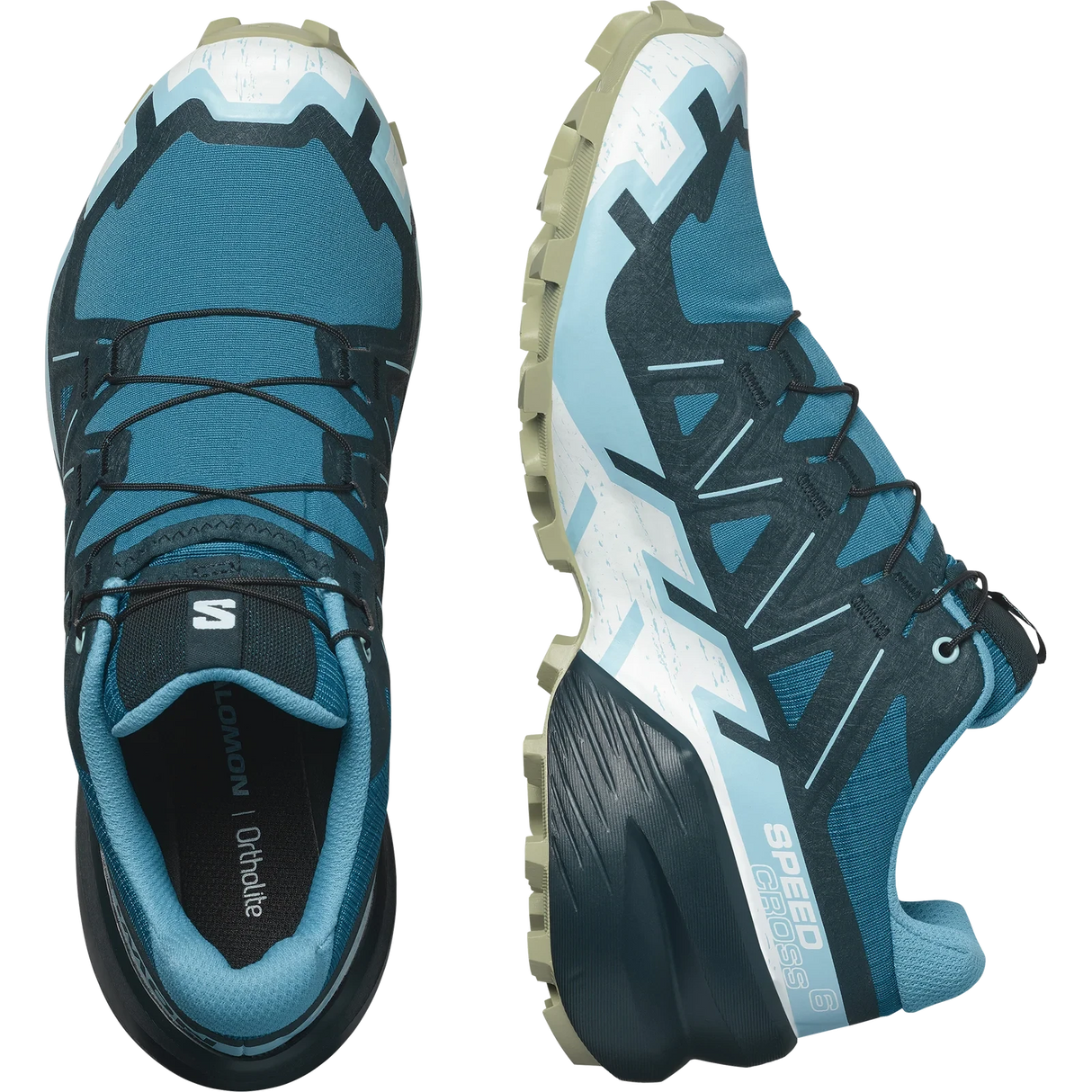 Salomon Speedcross 6 Shoes (Women's) - Tahitian Tide/Carbon/Tea