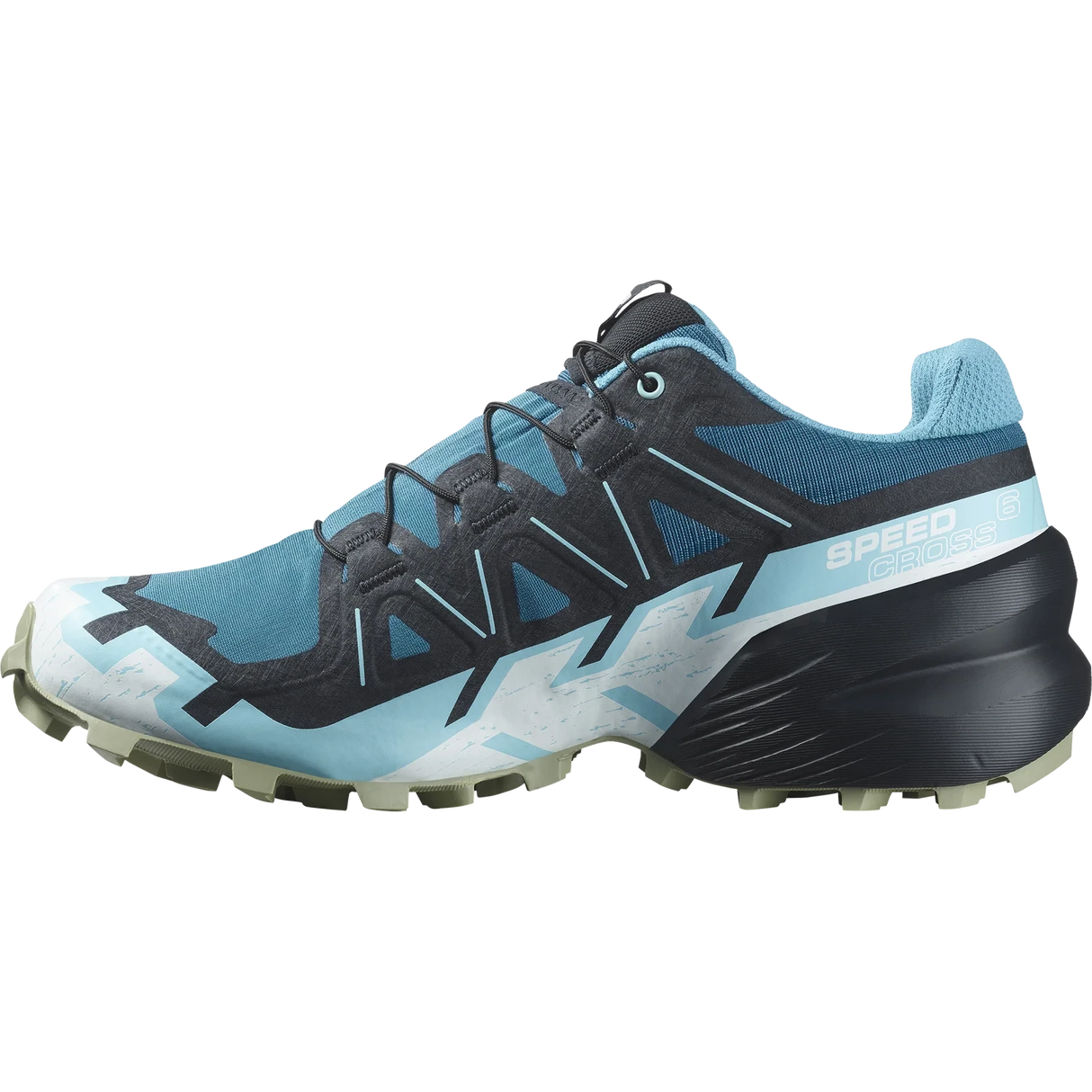 Salomon Speedcross 6 Shoes (Women's) - Tahitian Tide/Carbon/Tea