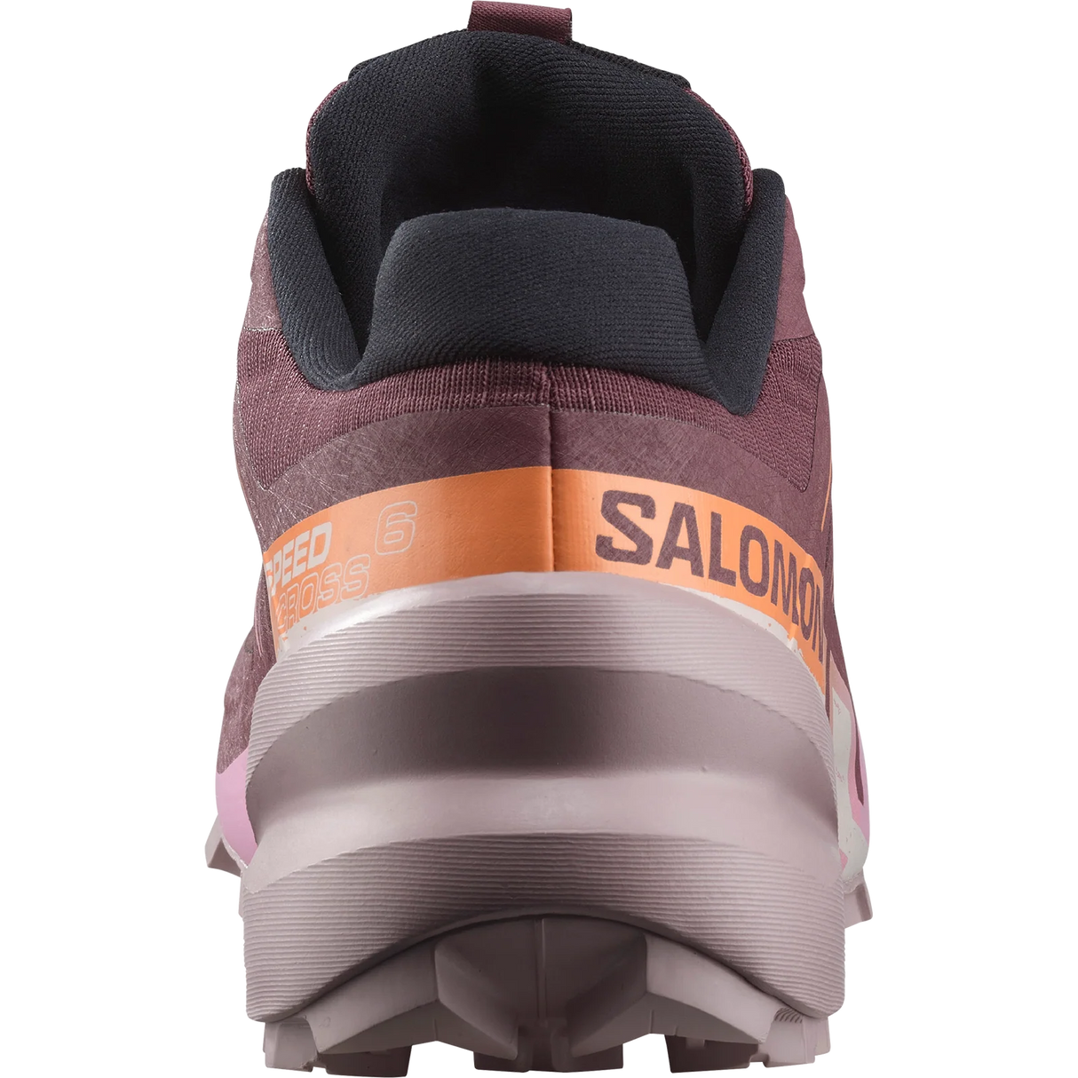 Salomon Speedcross 6 (Women's) - Catawba Grape/Papaya/Deauville Mauve - Pink - Purple - White - Orange