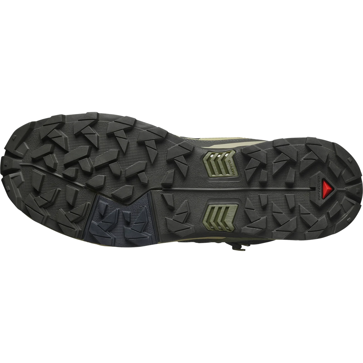 Salomon X Ultra 5 Mid Gore-Tex Boots (Men's) - Peat/Gray Green/Blue Nights