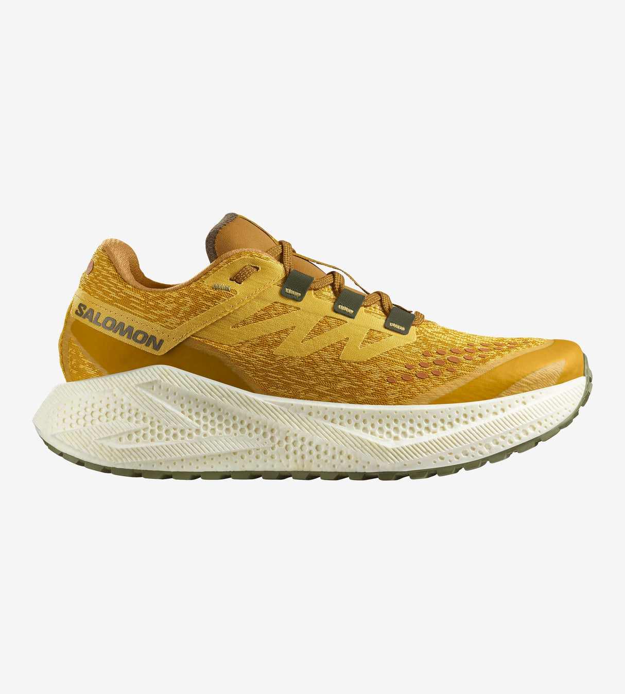 Salomon Aero Glide 3 GRVL Gravel (Men's) - Spicy Mustard/Vanilla Ice/Deep Lichen Green Salomon