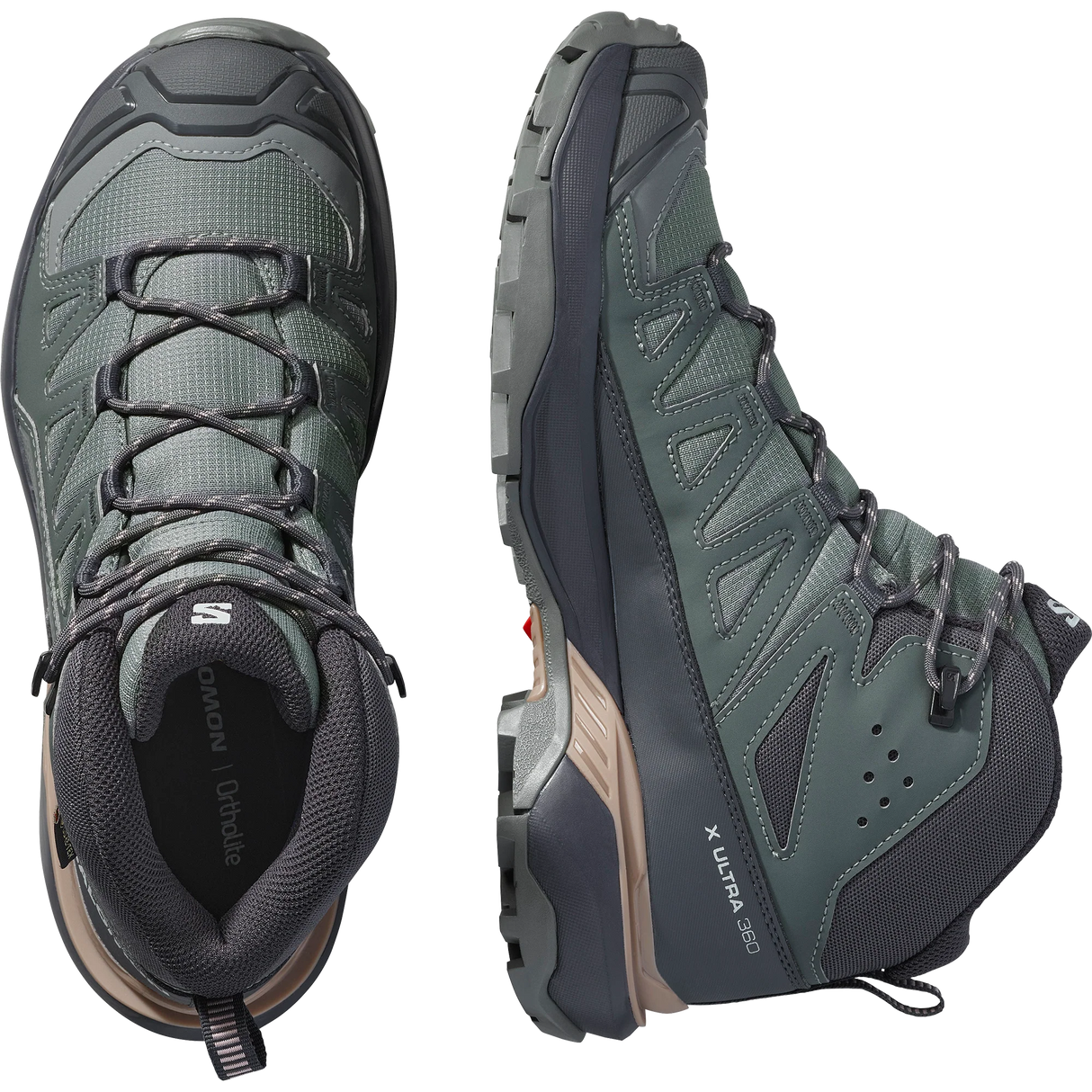 Salomon X Ultra 360 Mid GORE-TEX Boots (Women's) - Sedona Sage/Urban Chic/Etherea