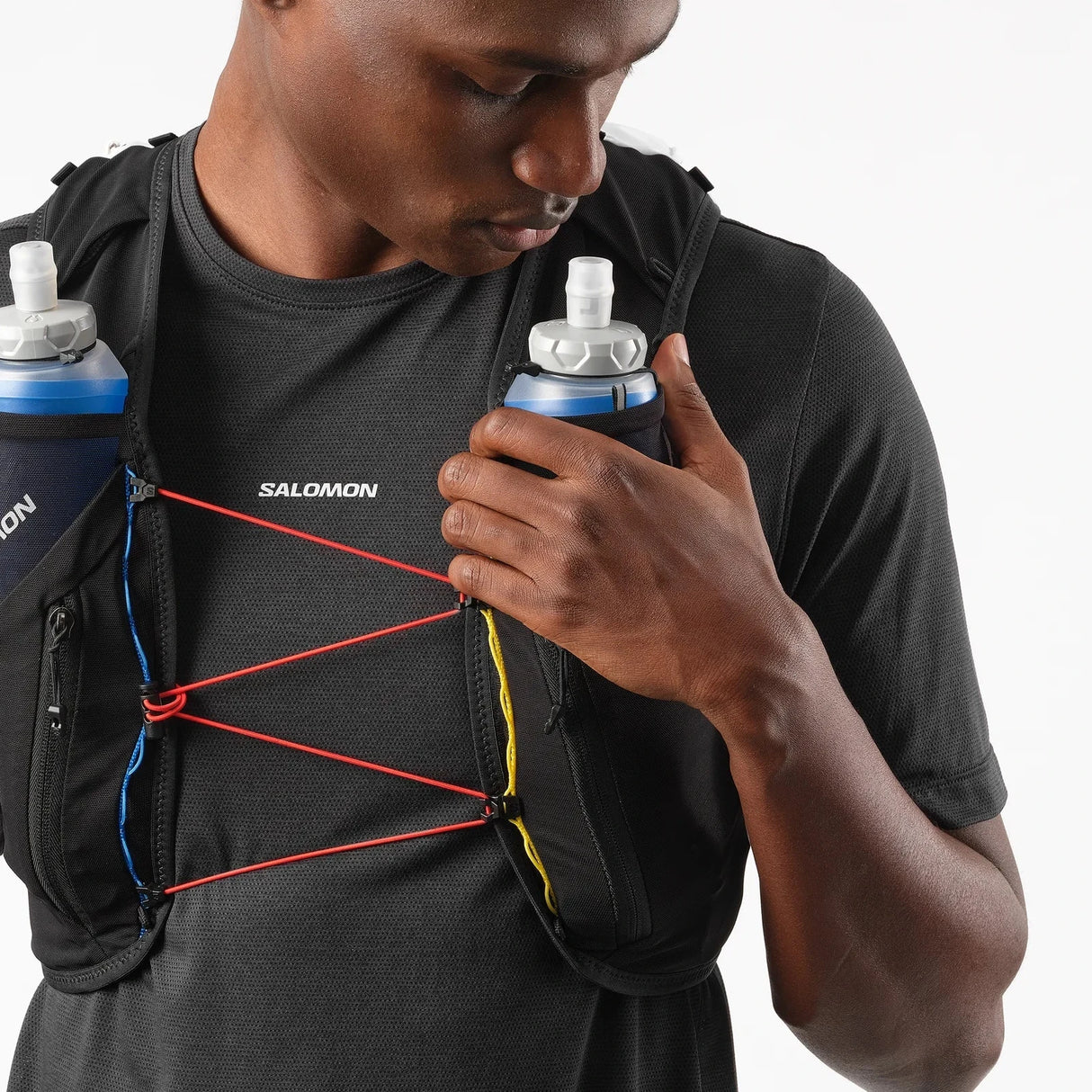 Salomon Advanced Skin 12 Set (Unisex) - Race Flag Black/White