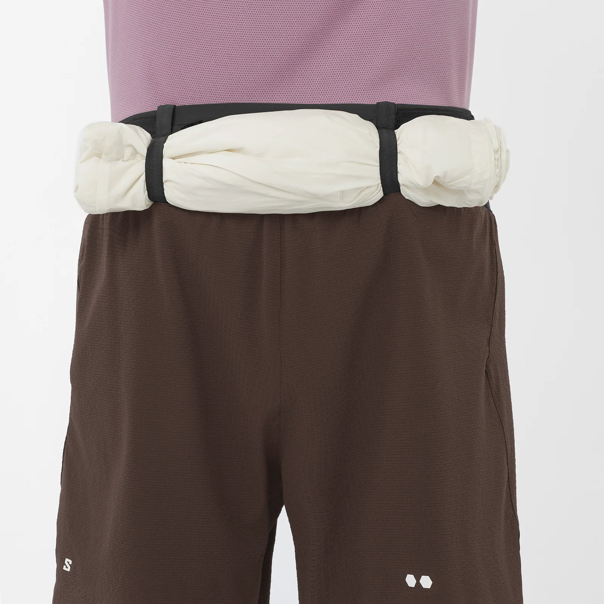 Salomon Sense Aero 2 In 1 5" Trail Shorts (Men's) - Coffee Bean