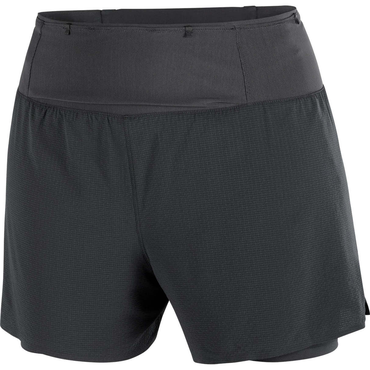 Salomon Sense Aero 2 In 1 4" Trail Shorts (Women's) - Deep Black